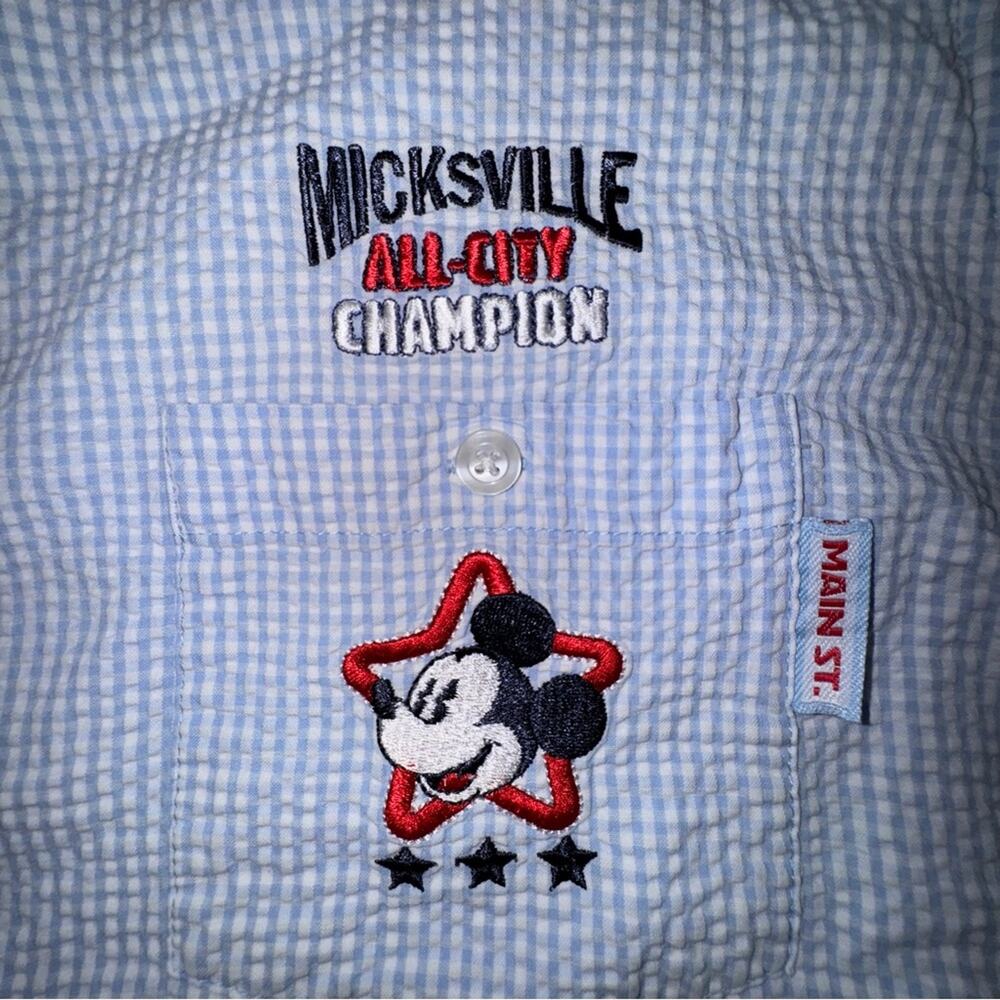 Rare Vintage Women’s Main Street by Disney Sleeveless Mickey Mouse Shirt 22W/24W